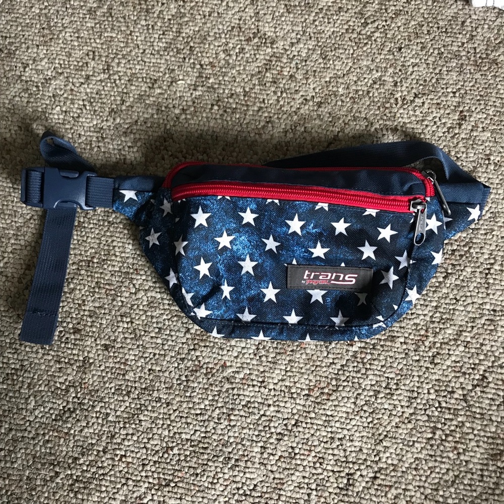 American Flag Jansport FannyPack